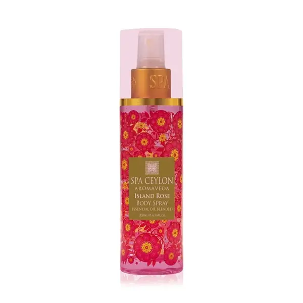 Telový sprej - ruža Geranium - ISLAND ROSE