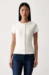 Levi's tričko dámské s modalem RORY BUTTON THROUGH SS