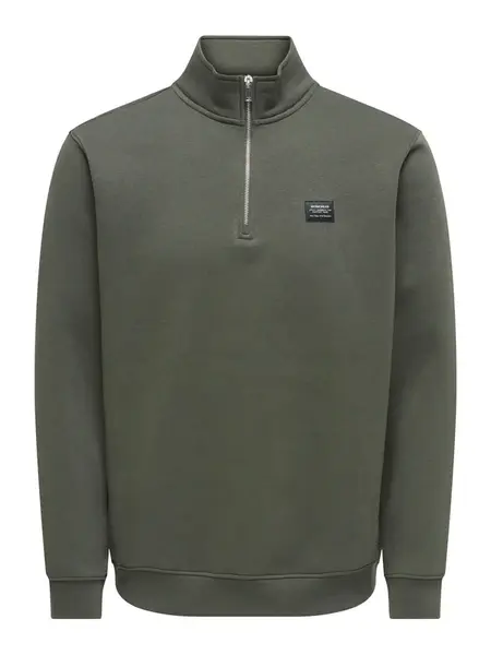 Only & Sons Mikina 'ONSDAWSON'  farby bahna