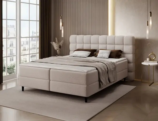 Boxspring Camma Rozměr: 140 x 200 cm, látka: Paolli 18