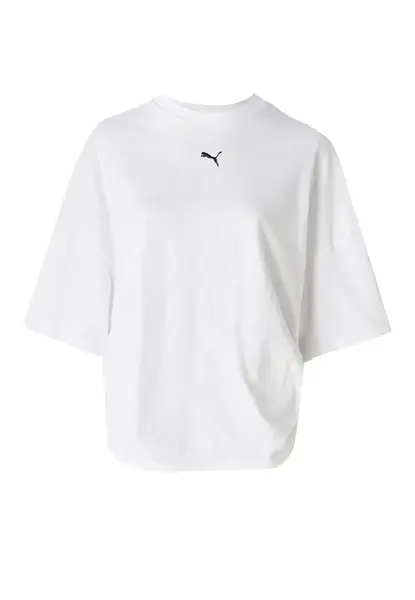 PUMA Tričko 'DARE TO'  čierna / biela