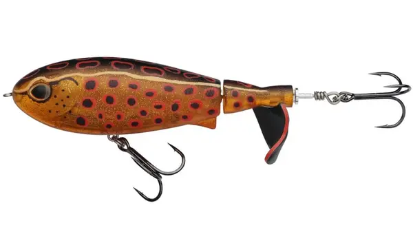 Berkley wobler screaming choppo floating brown frog - 11 cm 29 g