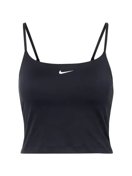 NIKE Športový top 'ONE'  čierna / biela