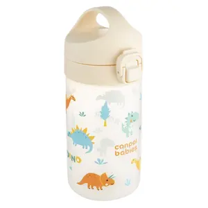 Canpol babies Fľaša pre deti Junior 400ml béžová