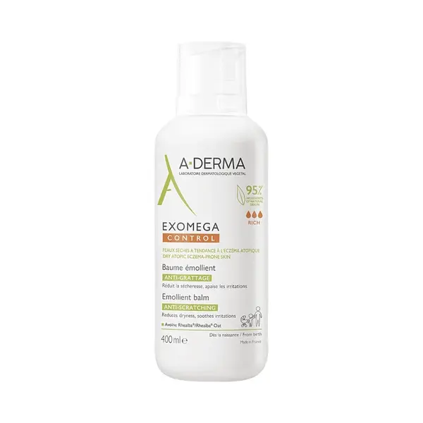 A-DERMA Exomega Control Emolienční balzám 400 ml