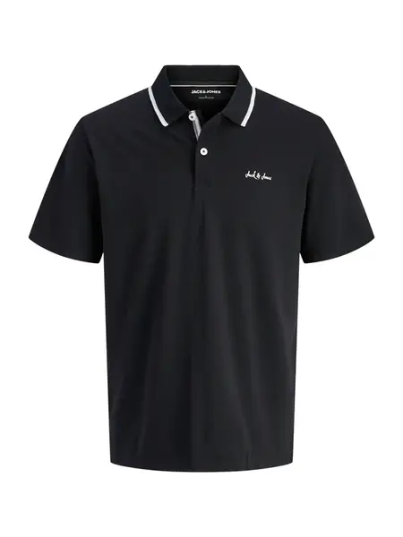 JACK & JONES Tričko 'JJBlaze'  čierna / biela