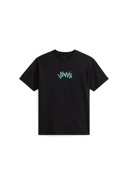 VANS Tričko 'Wild Circle'  zelená / čierna / biela