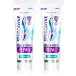 Sensodyne Clinical Repair Active Clean zubní pasta 2x75 ml