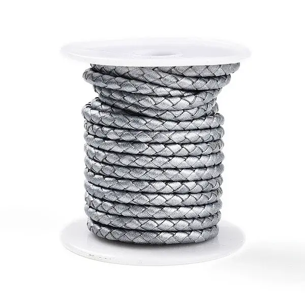 Braided Cowhide Leather Cord