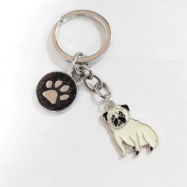 Alloy Enamel Keychains