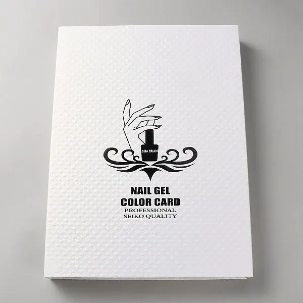 ABS Plastic Nail Sample Display Book