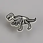 Spray Painted Alloy Brooches