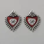 Tibetan Style Alloy Enamel Pendants