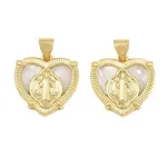 Brass Shell Pendants