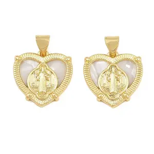 Brass Shell Pendants