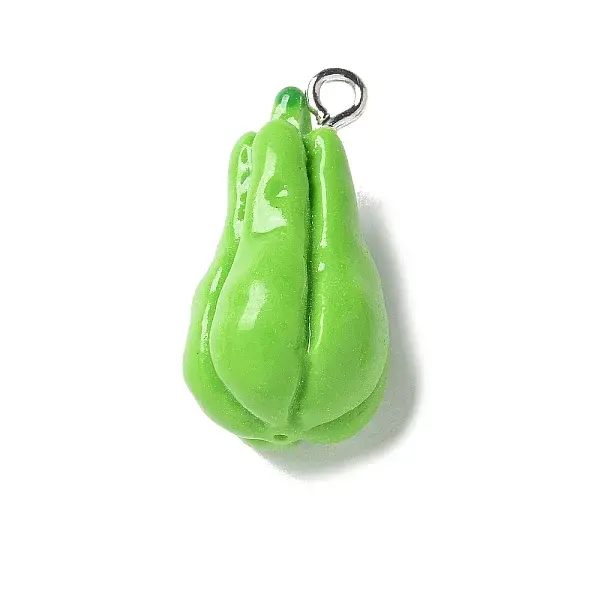 Resin Iron Pendants