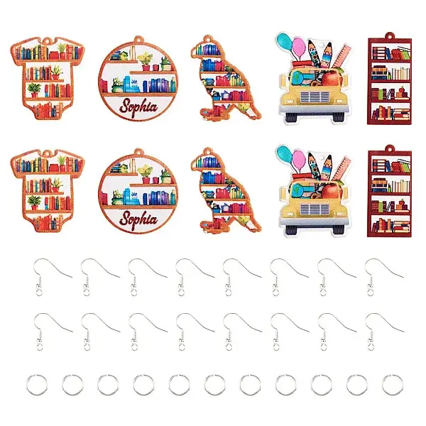 DIY Acrylic Dangle Earring Making Kit