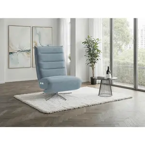 Sit & More RELAXAČNÍ KŘESLO, textil, světle modrá