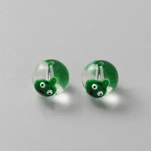 Round Handmade Lampwork Beads