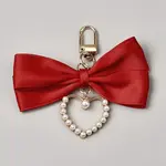 Bowknot with Heart Polyester Pendant Decorations