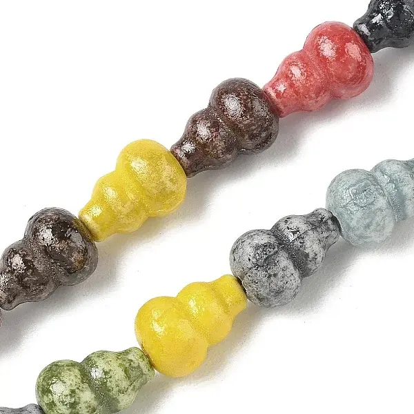Vintage Handmade Porcelain Beads