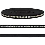10 Yards Black Nylon Ribbon