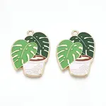 Alloy Enamel Pendants