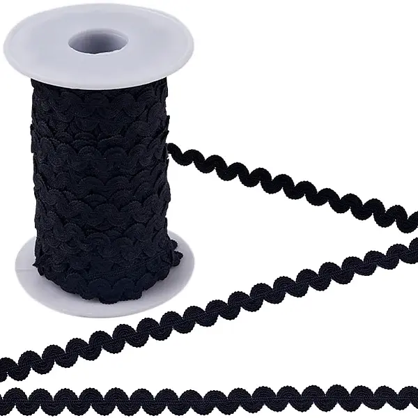 25M Nylon S Shaped Lace Ribbon