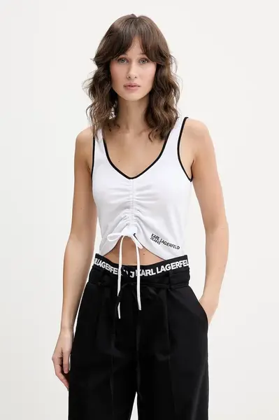 Karl Lagerfeld Jeans crop top dámsky