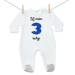 Boodyy Overal Už mám 3 roky Chlapec 92 (18-24 mesiacov)