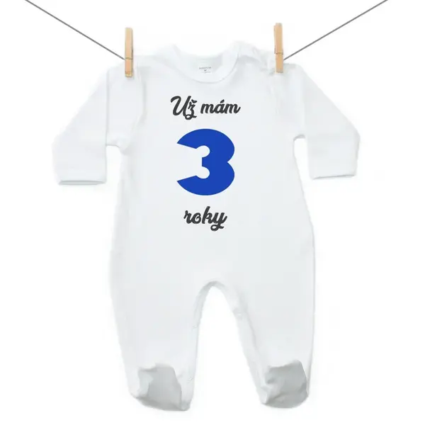 Boodyy Overal Už mám 3 roky Chlapec 92 (18-24 mesiacov)