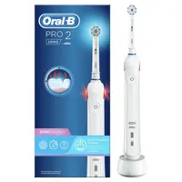 Oral-B Pro 2 Sensitive white elektrická zubná kefka