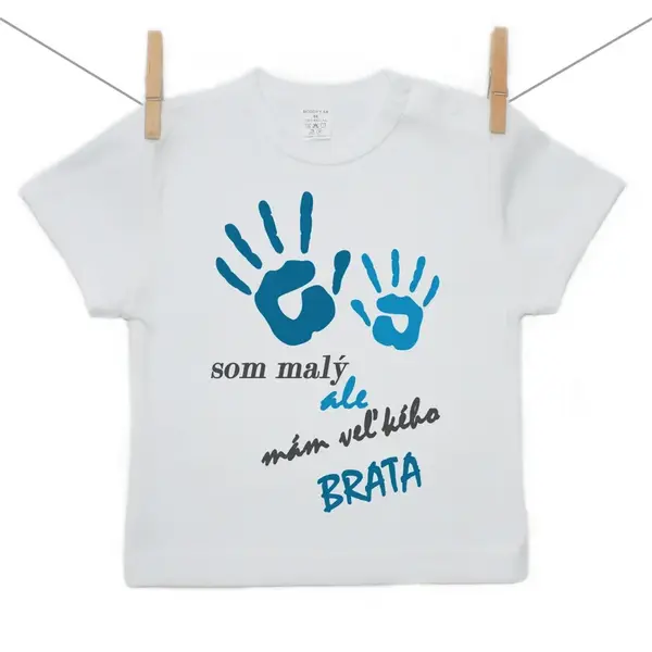 Boodyy Tričko s krátkym rukávom Som malý ale mám veľkého brata 110 (4-5 rokov)