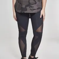 Women's leggings Triangle Tech Mesh blk/blk