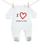 Boodyy Overal I love mamku a ocka 80 (9-12 mesiacov)