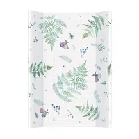 Podložka prebaľovacia 2-hranná s pevnou doskou (50x70) Comfort Watercolor World Polypody