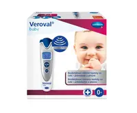 VEROVAL Baby Bezdotykový infračervený teplomer (digitálny, strieborný 1x1 ks)