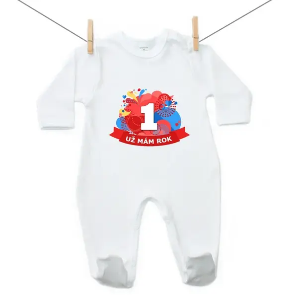 Boodyy Overal Už mám 1 rok Červená 104 (3-4 roky)