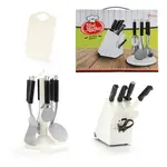 FOOD MARKET Súprava kuchynského náčinia a nožov 16 ks-MOVEO