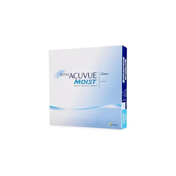 Denné 1 Day Acuvue Moist (90 šošoviek) Dioptrie: -4, Zakrivenie: 8.5, ID:225783