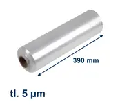 Stretch fólie ruční předepnutá 390mm / 5µm / 480m - Nano Bolt