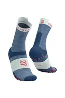 Ponožky Compressport Pro Racing Socks v4.0 Run High tmavomodrá barva, XU00046B