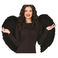 Anjelské krídla čierne 80x60cm