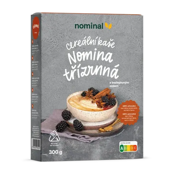 Nominal cereálna kaša trojzrnná