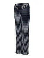 Vero Moda Maternity Nohavice 'VMMSea'  námornícka modrá / biela