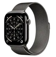 APPLE Watch 11 GPS + Cellular 46mm Břidlicově šedý titan s břidlicově šedým milánským tahem- S/M