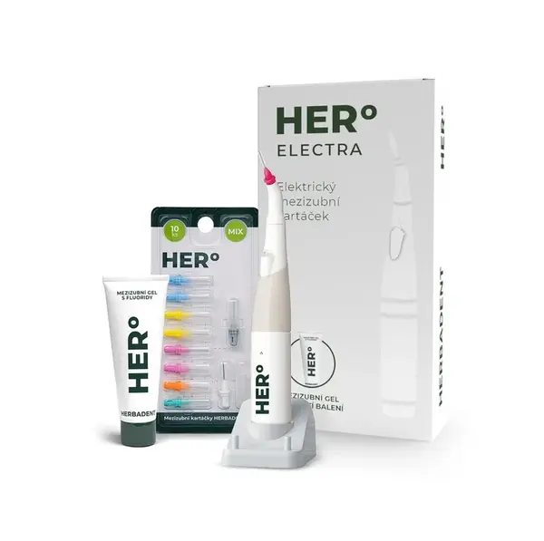 Herbadent HERo Electra mezizubní elektrický kartáček