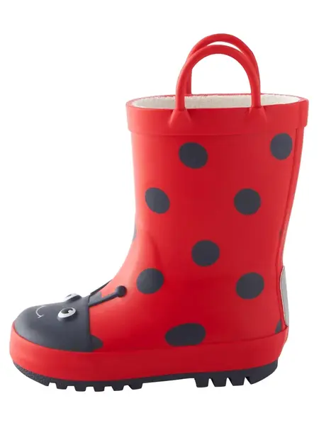 Next Gumáky  červená / čierna