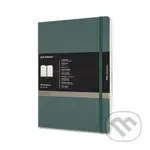 Moleskine - zápisník Professional (tmavo zelený) (veľký, linajkovaný, elastické zatváranie)