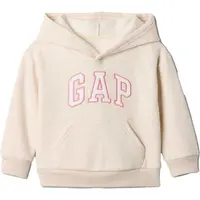 GAP V-LOGO PO Detská mikina, béžová, veľkosť 2Y